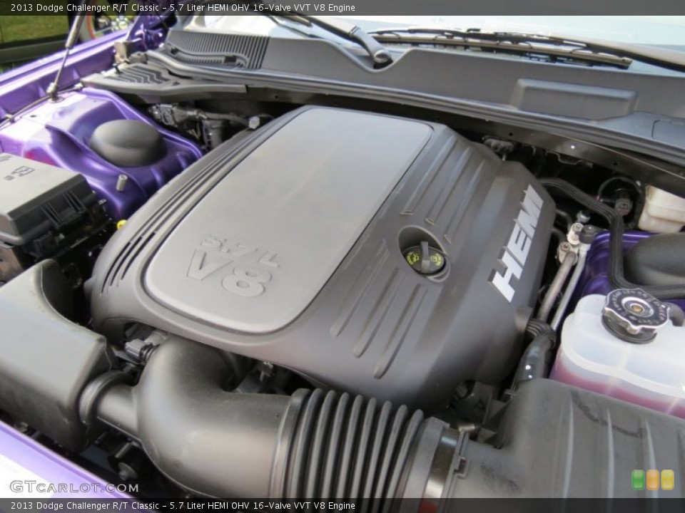 5.7 Liter HEMI OHV 16-Valve VVT V8 Engine for the 2013 Dodge Challenger #83642170