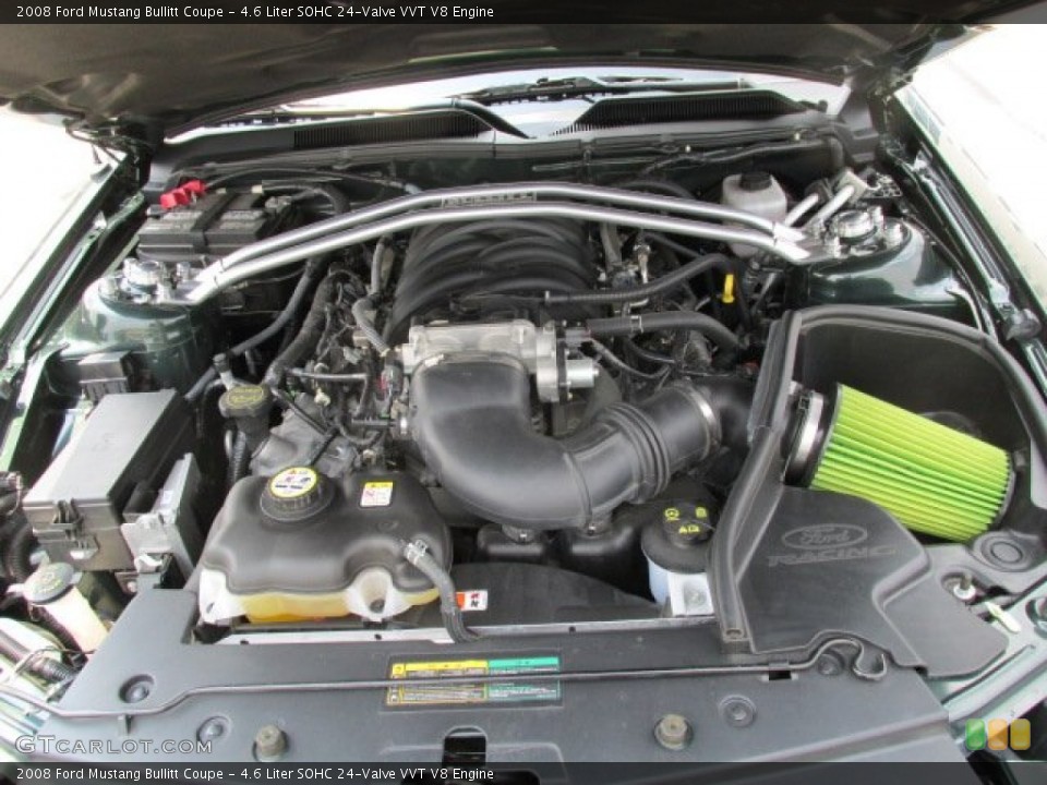4.6 Liter SOHC 24-Valve VVT V8 Engine for the 2008 Ford Mustang #83651761