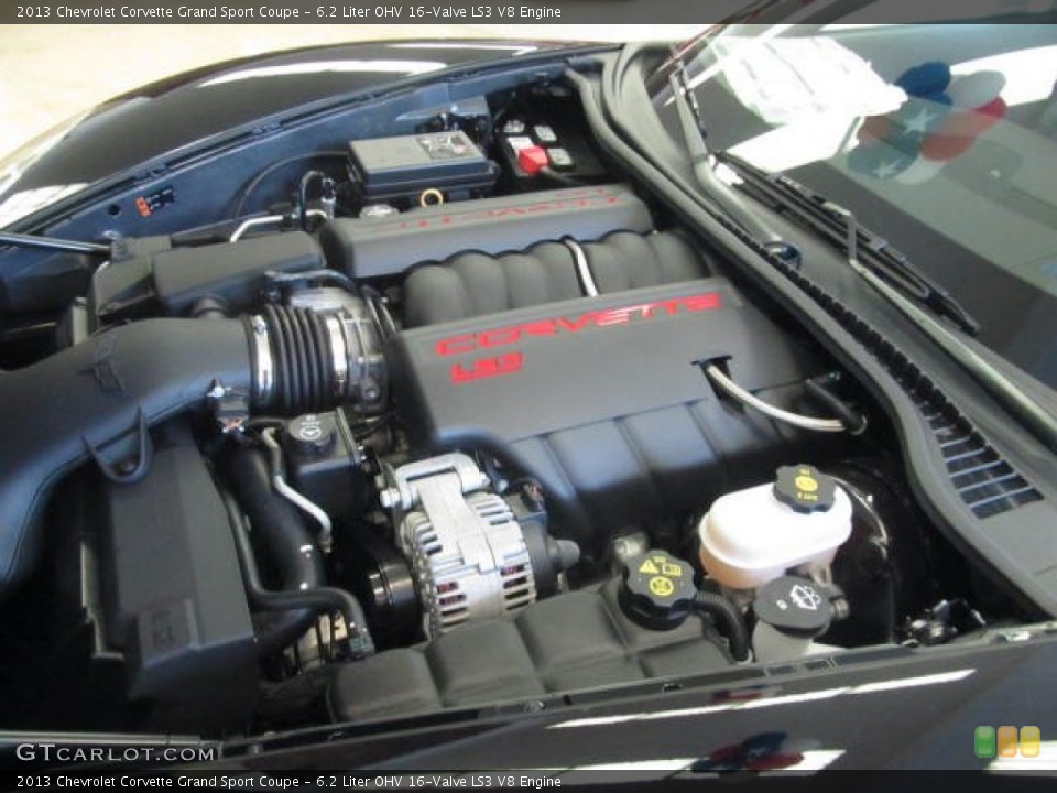 6.2 Liter OHV 16-Valve LS3 V8 Engine for the 2013 Chevrolet Corvette #83654194