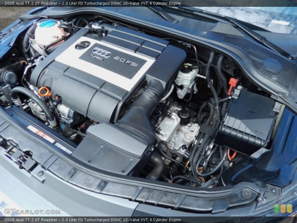 2.0 Liter FSI Turbocharged DOHC 16-Valve VVT 4 Cylinder Engine for the 2008 Audi TT #83660199