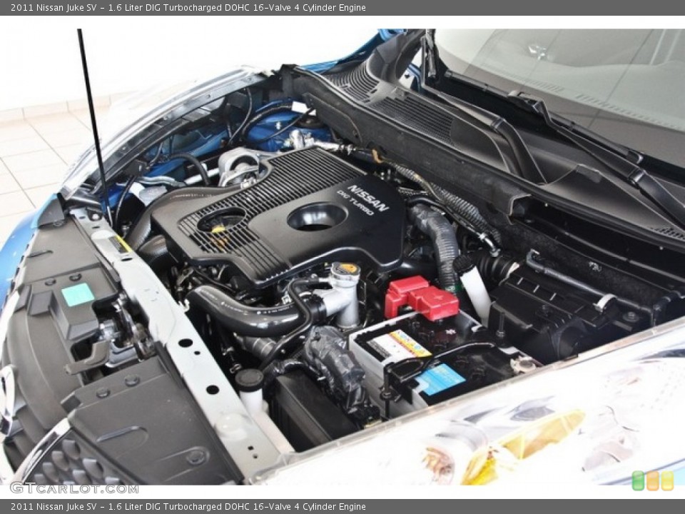 1.6 Liter DIG Turbocharged DOHC 16-Valve 4 Cylinder Engine for the 2011 Nissan Juke #83690152