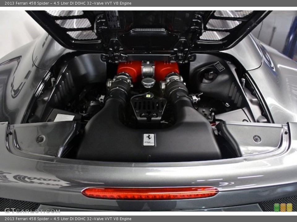 4.5 Liter DI DOHC 32-Valve VVT V8 Engine for the 2013 Ferrari 458 #83693404