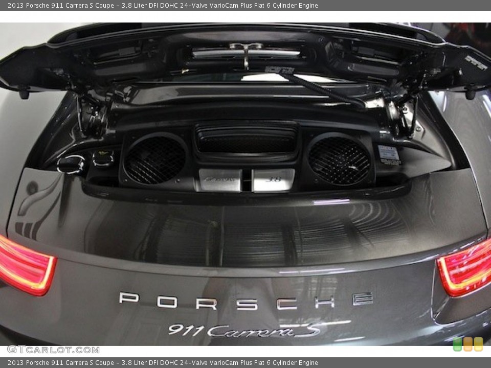 3.8 Liter DFI DOHC 24-Valve VarioCam Plus Flat 6 Cylinder Engine for the 2013 Porsche 911 #83694706
