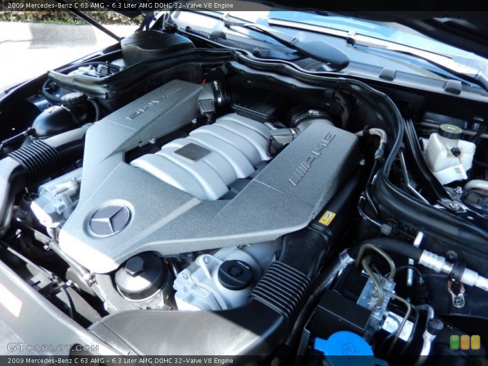 6.3 Liter AMG DOHC 32-Valve V8 Engine for the 2009 Mercedes-Benz C #83706835