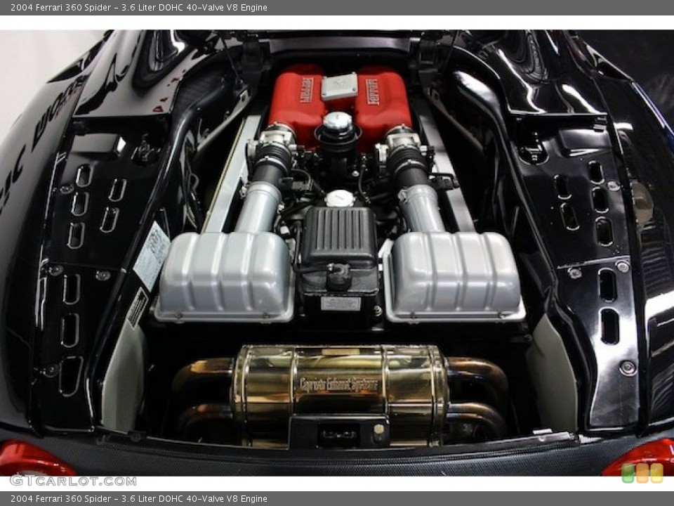 3.6 Liter DOHC 40-Valve V8 Engine for the 2004 Ferrari 360 #83715040