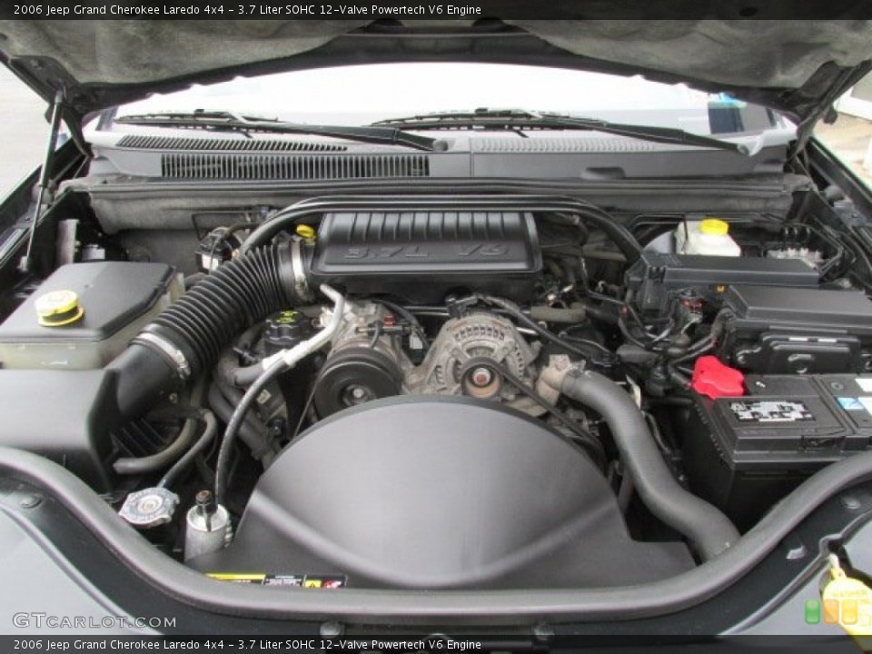 3.7 Liter SOHC 12-Valve Powertech V6 Engine for the 2006 Jeep Grand Cherokee #83716891