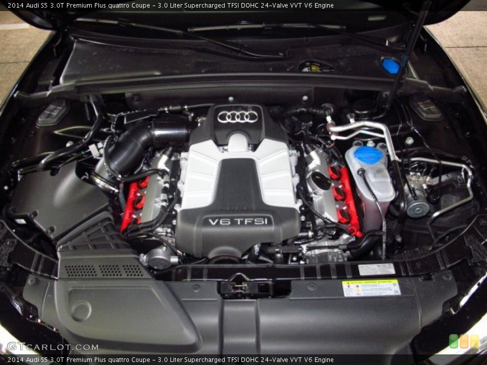 3.0 Liter Supercharged TFSI DOHC 24-Valve VVT V6 Engine for the 2014 Audi S5 #83717533