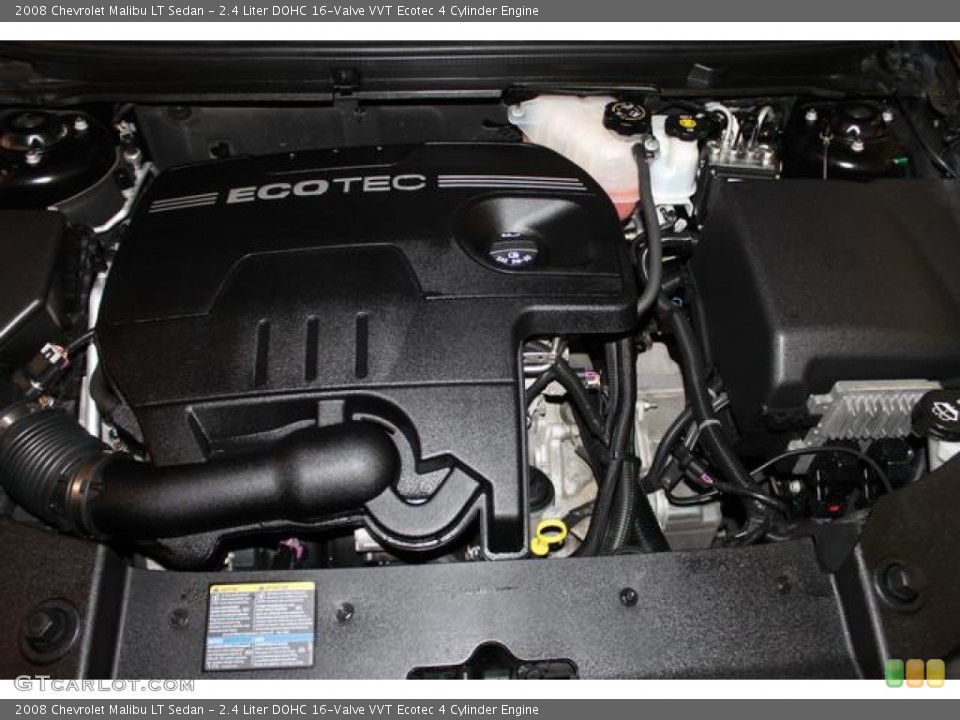 2.4 Liter DOHC 16-Valve VVT Ecotec 4 Cylinder Engine for the 2008 Chevrolet Malibu #83719558