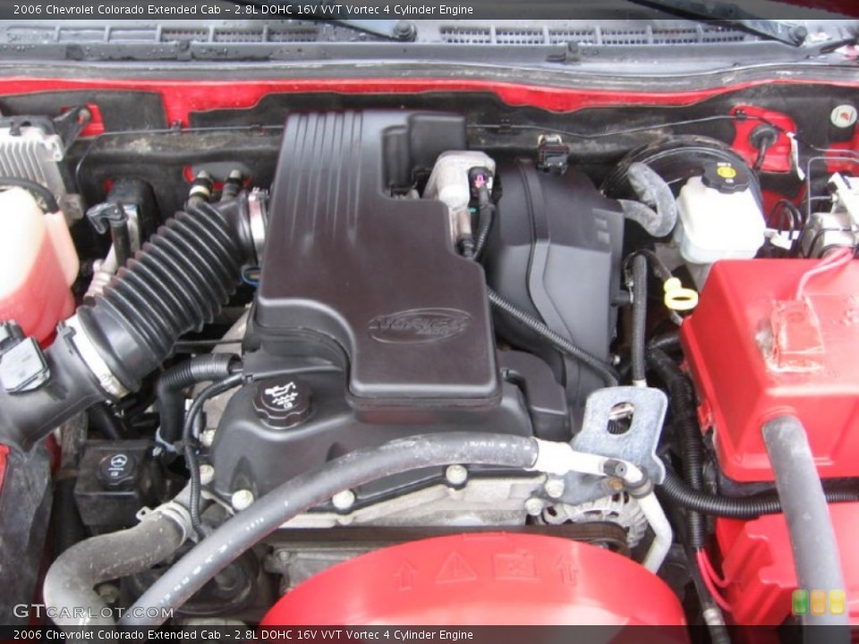 2.8L DOHC 16V VVT Vortec 4 Cylinder 2006 Chevrolet Colorado Engine