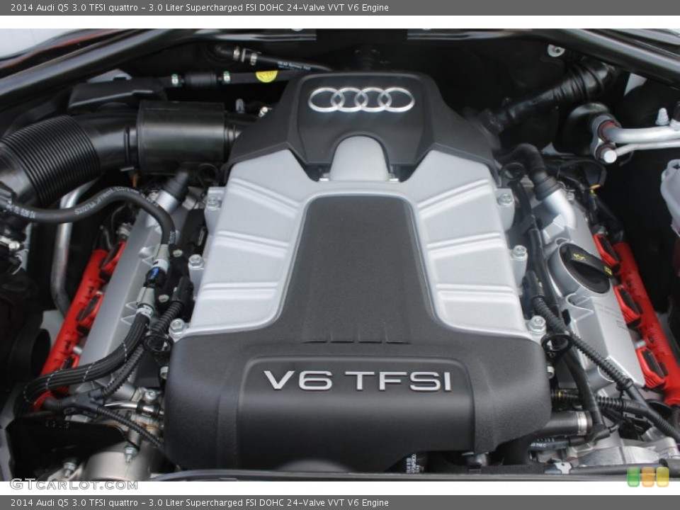 3.0 Liter Supercharged FSI DOHC 24-Valve VVT V6 Engine for the 2014 Audi Q5 #83739496