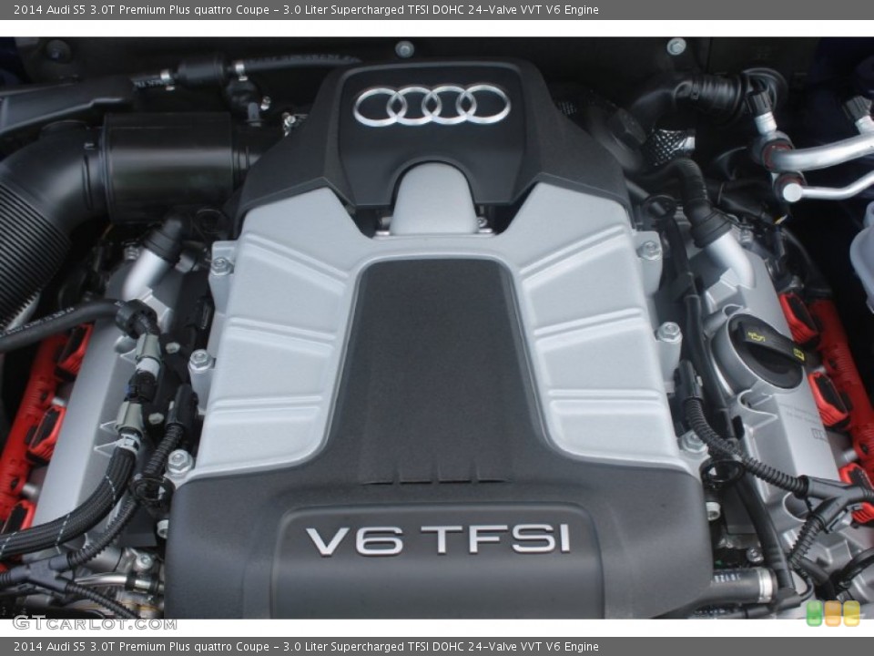3.0 Liter Supercharged TFSI DOHC 24-Valve VVT V6 Engine for the 2014 Audi S5 #83741221