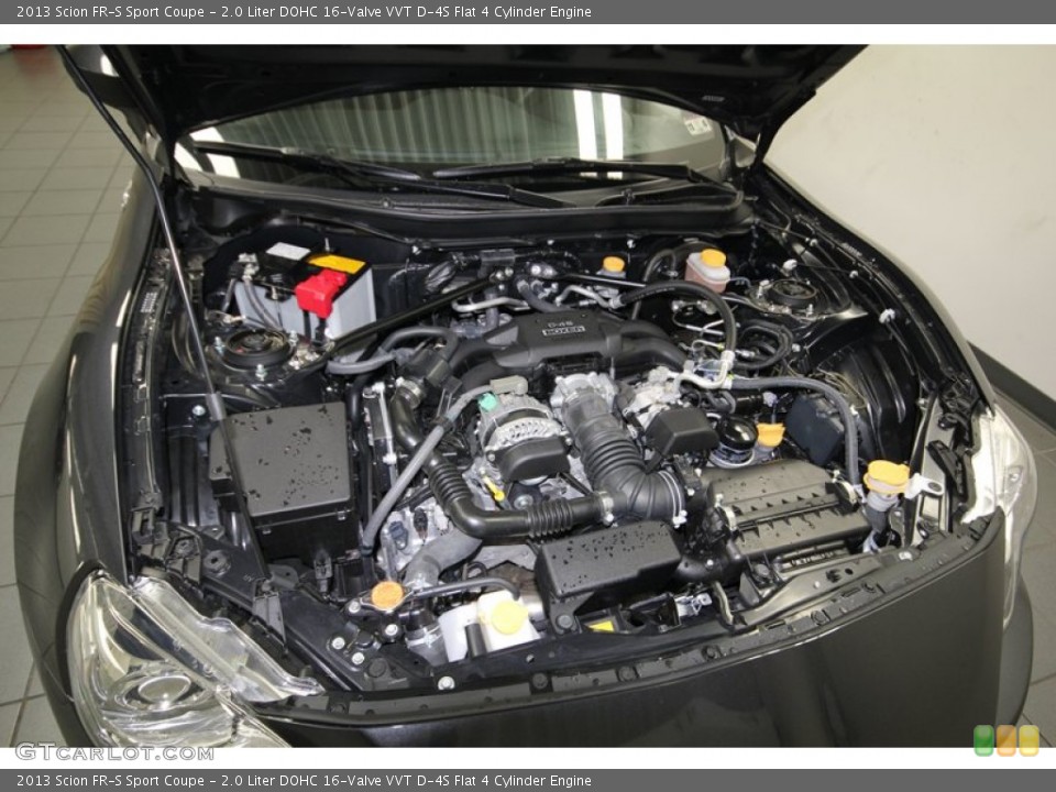 2.0 Liter DOHC 16-Valve VVT D-4S Flat 4 Cylinder Engine for the 2013 Scion FR-S #83749462