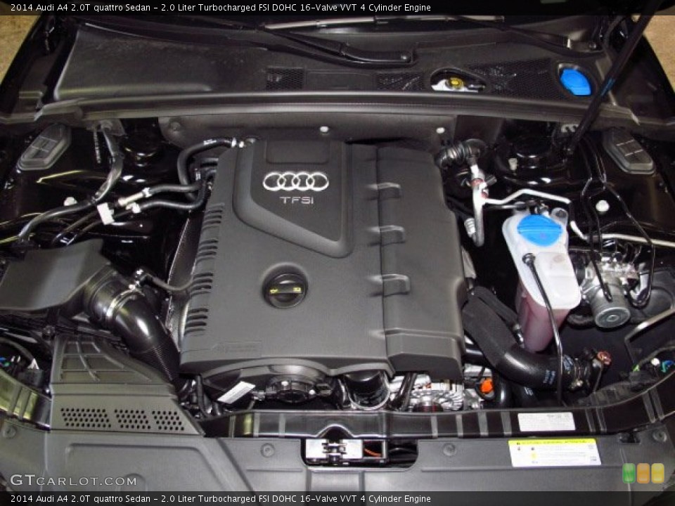 2.0 Liter Turbocharged FSI DOHC 16-Valve VVT 4 Cylinder Engine for the 2014 Audi A4 #83755481