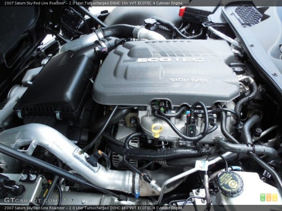 2.0 Liter Turbocharged DOHC 16V VVT ECOTEC 4 Cylinder Engine for the 2007 Saturn Sky #83761222