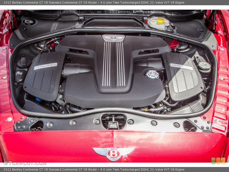 4.0 Liter Twin Turbocharged DOHC 32-Valve VVT V8 Engine for the 2013 Bentley Continental GT V8 #83766866