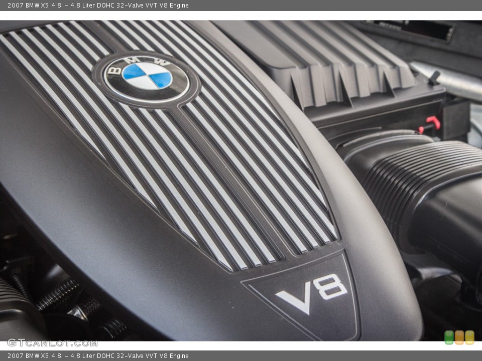 4.8 Liter DOHC 32-Valve VVT V8 Engine for the 2007 BMW X5 #83768425