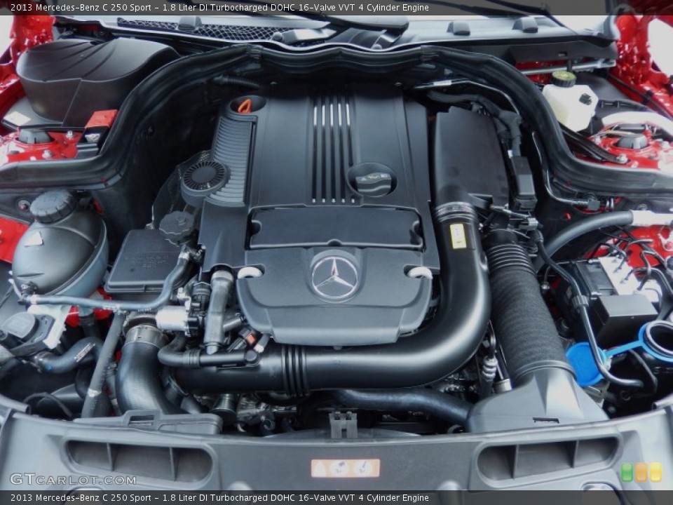 1.8 Liter DI Turbocharged DOHC 16-Valve VVT 4 Cylinder Engine for the 2013 Mercedes-Benz C #83781862