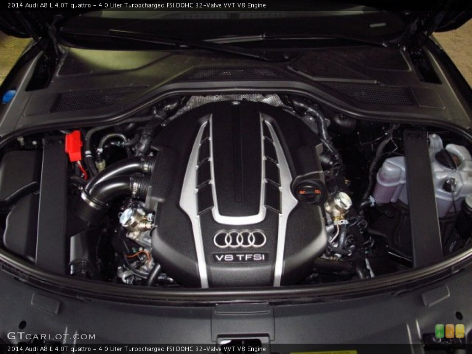 4.0 Liter Turbocharged FSI DOHC 32-Valve VVT V8 Engine for the 2014 Audi A8 #83797585