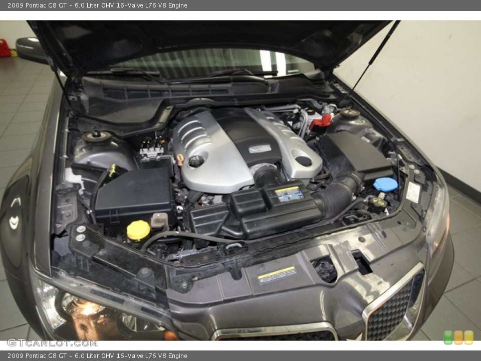 6.0 Liter OHV 16-Valve L76 V8 2009 Pontiac G8 Engine