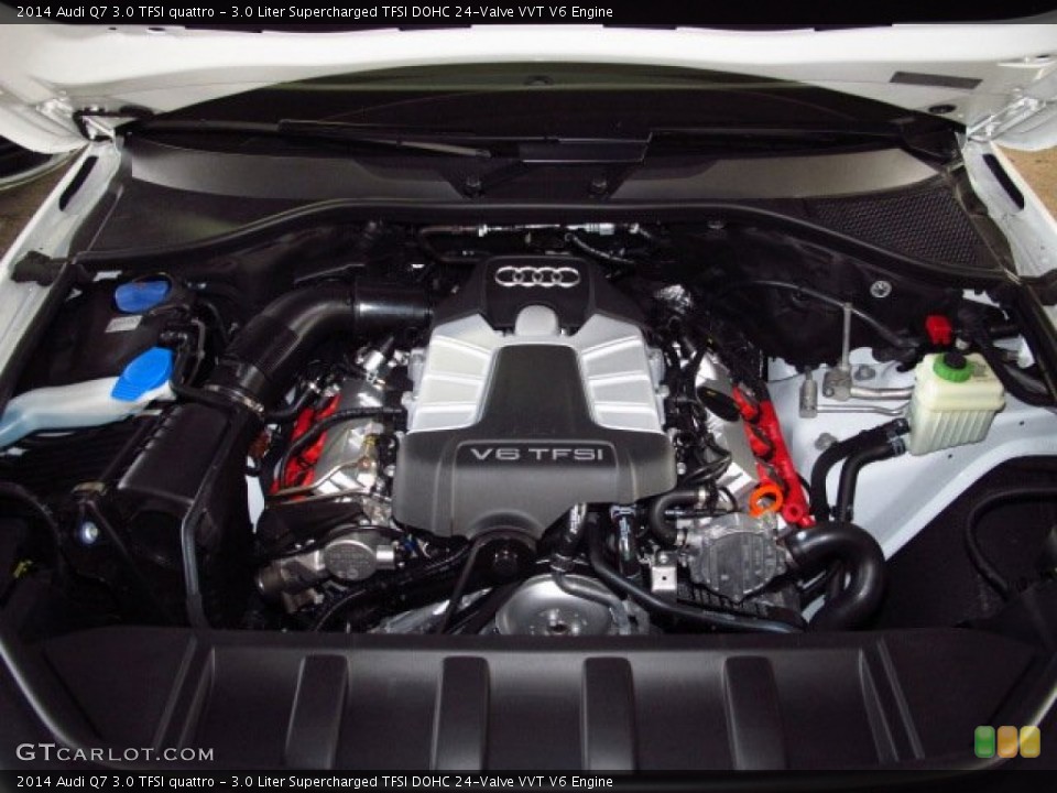3.0 Liter Supercharged TFSI DOHC 24-Valve VVT V6 Engine for the 2014 Audi Q7 #83798897