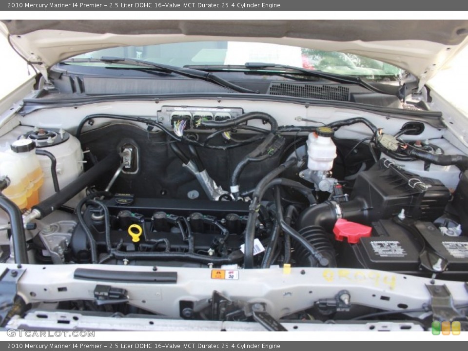2.5 Liter DOHC 16-Valve iVCT Duratec 25 4 Cylinder Engine for the 2010 Mercury Mariner #83799154