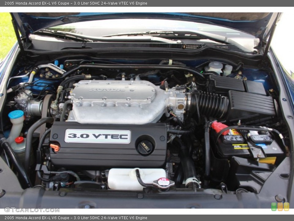 3.0 Liter SOHC 24-Valve VTEC V6 Engine for the 2005 Honda Accord #83802508