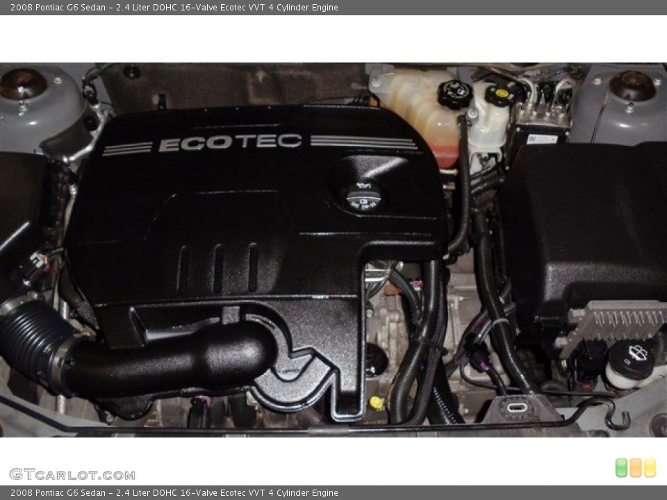 2.4 Liter DOHC 16-Valve Ecotec VVT 4 Cylinder 2008 Pontiac G6 Engine