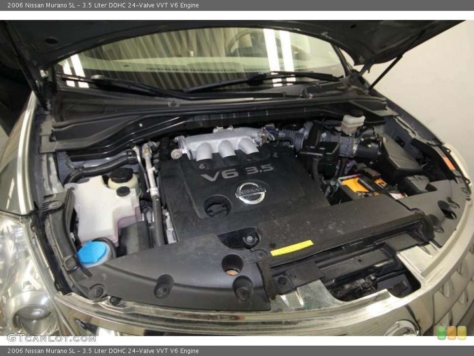 3.5 Liter DOHC 24-Valve VVT V6 Engine for the 2006 Nissan Murano #83809896