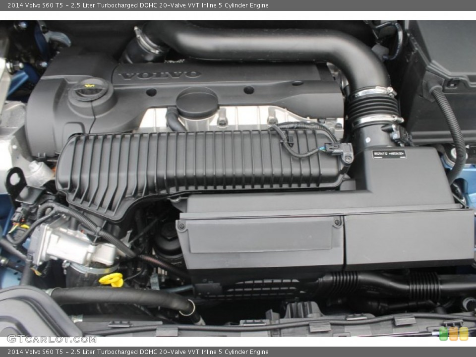 2.5 Liter Turbocharged DOHC 20-Valve VVT Inline 5 Cylinder Engine for the 2014 Volvo S60 #83817952