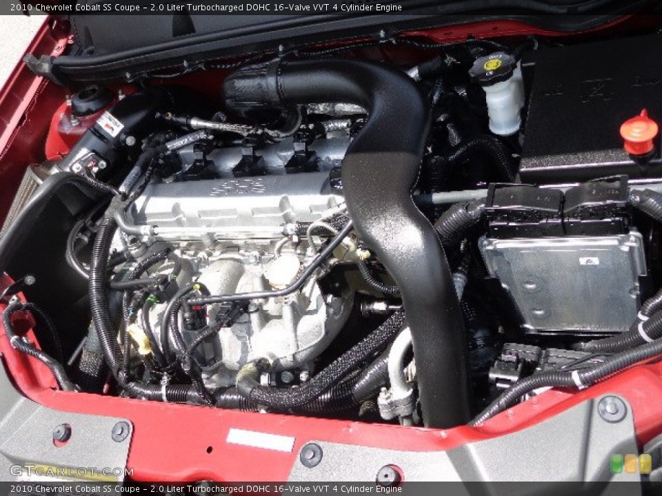 2.0 Liter Turbocharged DOHC 16-Valve VVT 4 Cylinder 2010 Chevrolet Cobalt Engine