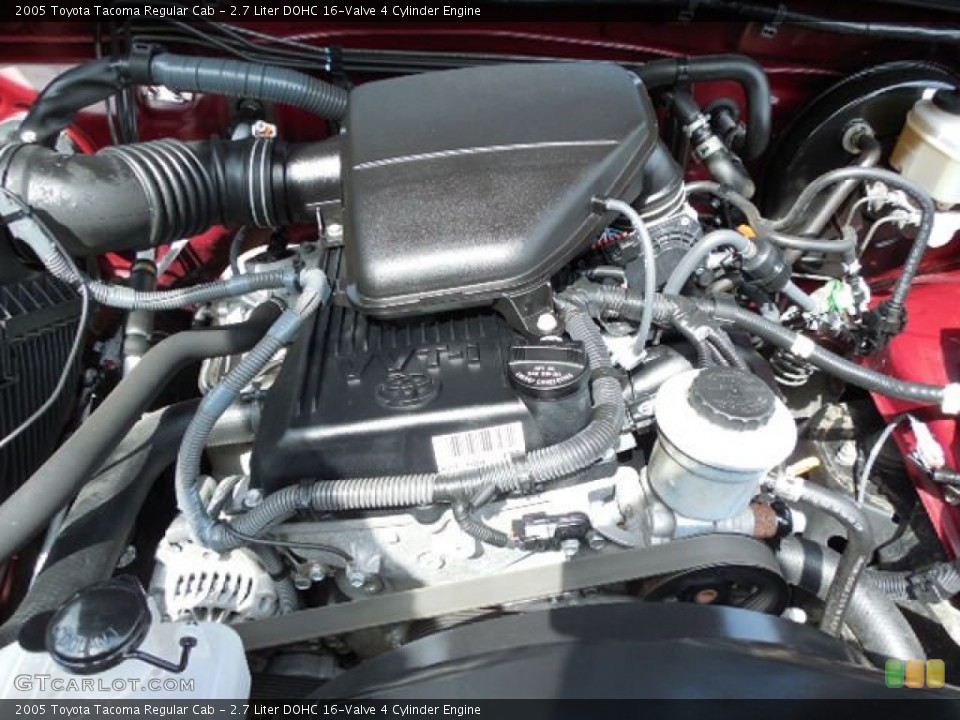 2.7 Liter DOHC 16-Valve 4 Cylinder Engine for the 2005 Toyota Tacoma #83829662