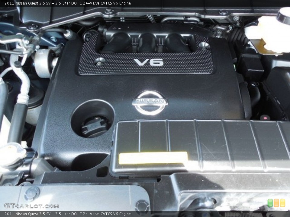 3.5 Liter DOHC 24-Valve CVTCS V6 Engine for the 2011 Nissan Quest #83830441