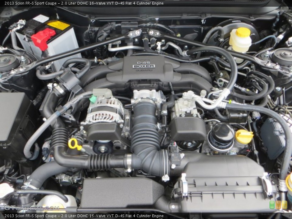 2.0 Liter DOHC 16-Valve VVT D-4S Flat 4 Cylinder Engine for the 2013 Scion FR-S #83849748