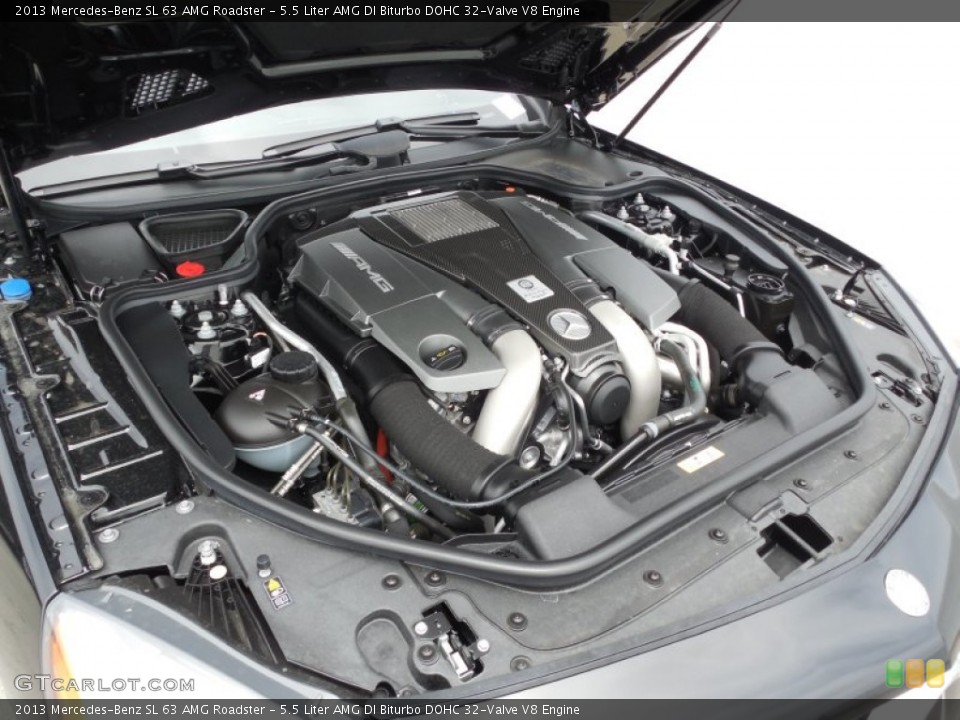 5.5 Liter AMG DI Biturbo DOHC 32-Valve V8 Engine for the 2013 Mercedes-Benz SL #83849886