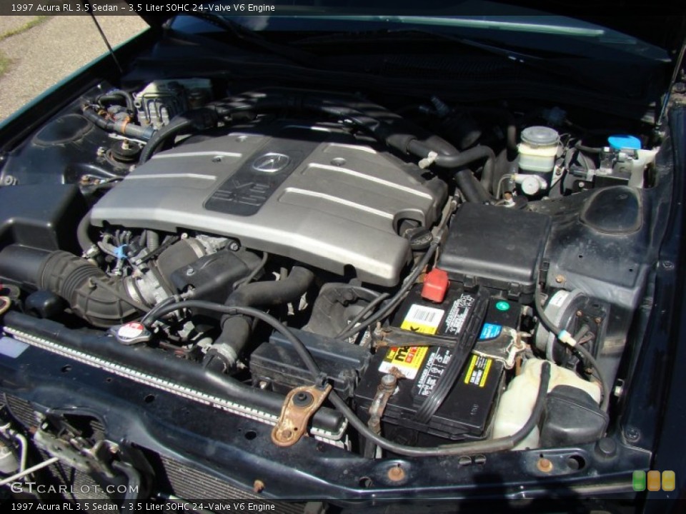3.5 Liter SOHC 24-Valve V6 Engine for the 1997 Acura RL #83851476