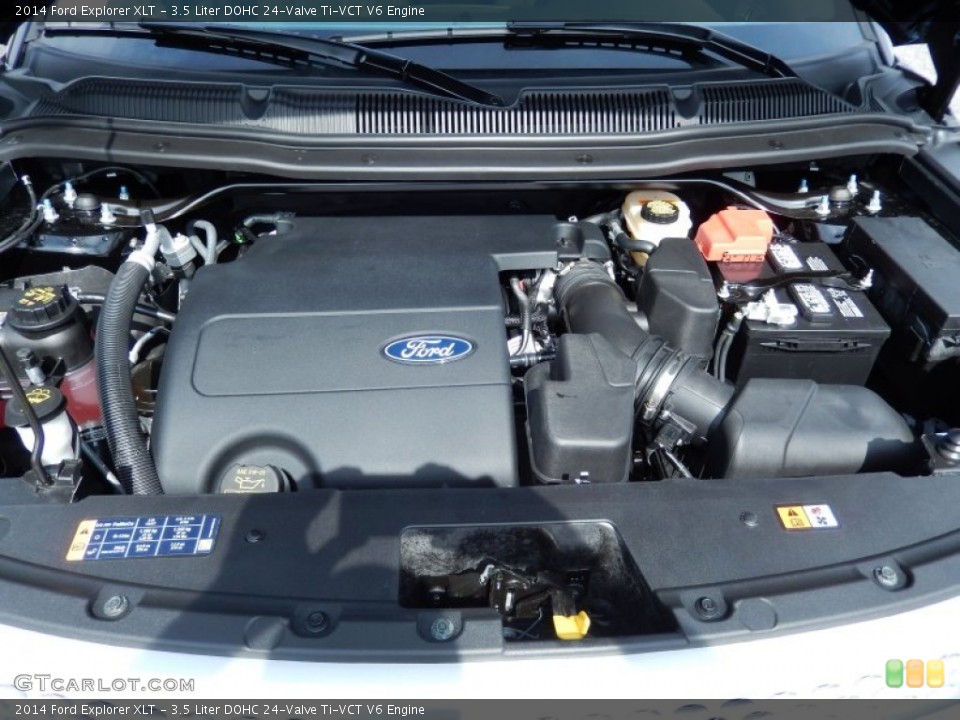 3.5 Liter DOHC 24-Valve Ti-VCT V6 Engine for the 2014 Ford Explorer #83861499