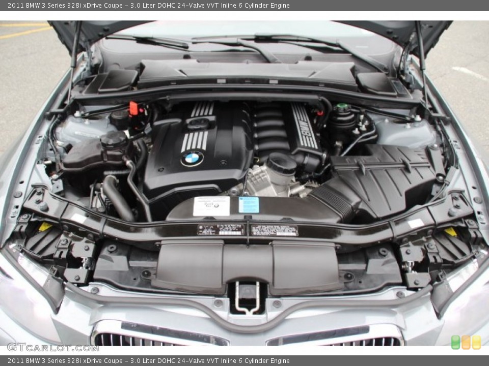 3.0 Liter DOHC 24-Valve VVT Inline 6 Cylinder Engine for the 2011 BMW 3 Series #83863686