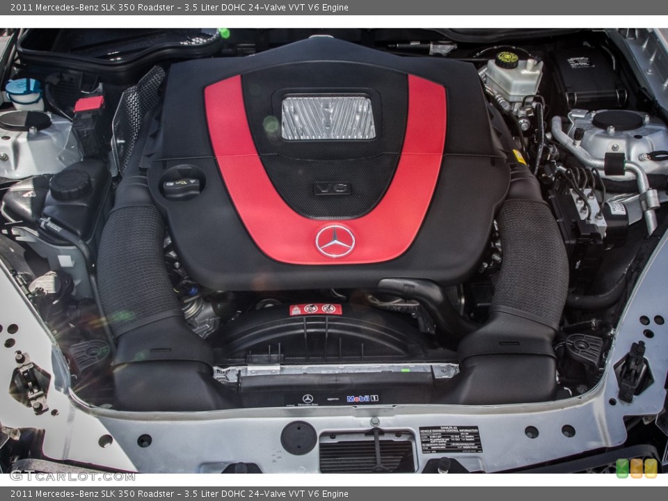 3.5 Liter DOHC 24-Valve VVT V6 2011 Mercedes-Benz SLK Engine