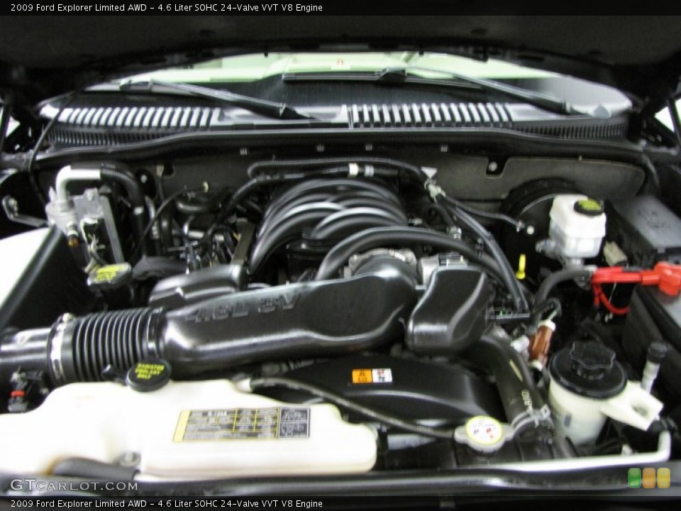 4.6 Liter SOHC 24-Valve VVT V8 Engine for the 2009 Ford Explorer #83875350