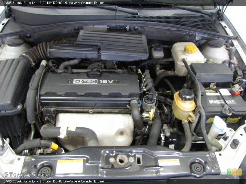 2.0 Liter DOHC 16-Valve 4 Cylinder Engine for the 2005 Suzuki Reno #83877531