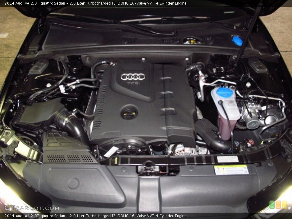 2.0 Liter Turbocharged FSI DOHC 16-Valve VVT 4 Cylinder Engine for the 2014 Audi A4 #83877924