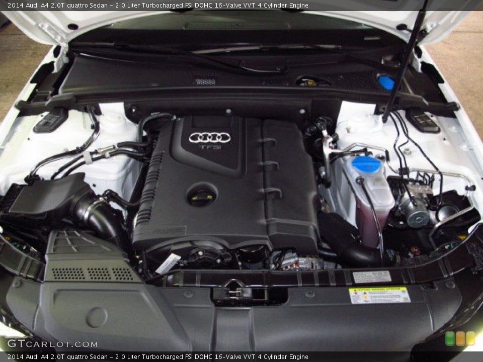 2.0 Liter Turbocharged FSI DOHC 16-Valve VVT 4 Cylinder Engine for the 2014 Audi A4 #83887576