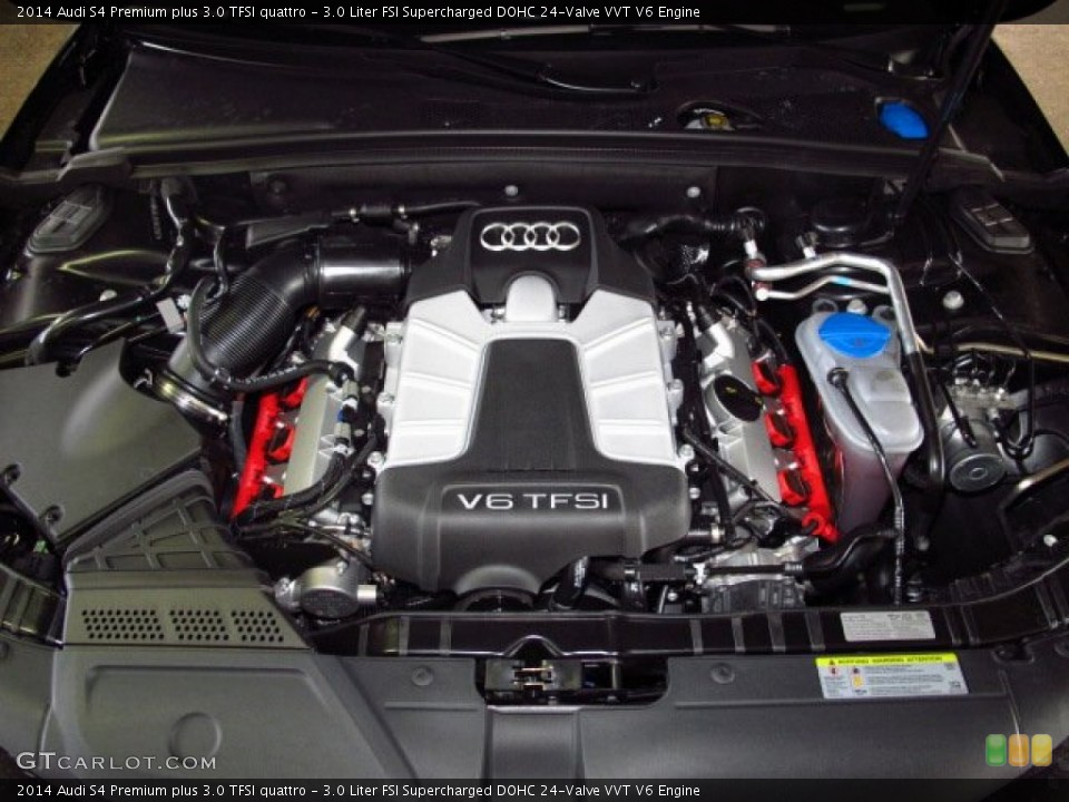 3.0 Liter FSI Supercharged DOHC 24-Valve VVT V6 Engine for the 2014 Audi S4 #83888344