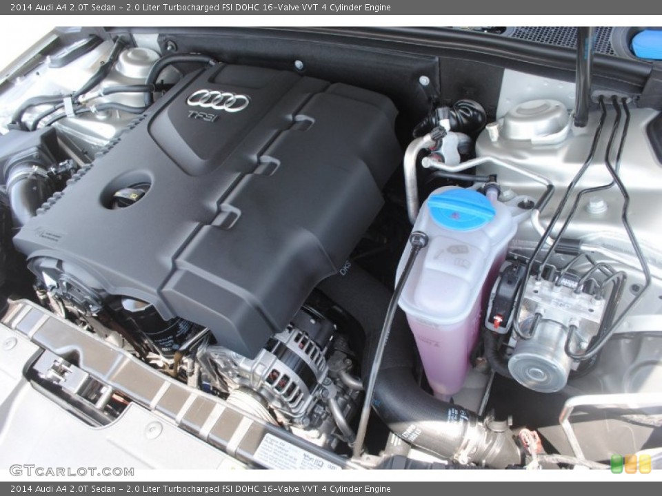 2.0 Liter Turbocharged FSI DOHC 16-Valve VVT 4 Cylinder Engine for the 2014 Audi A4 #83890486
