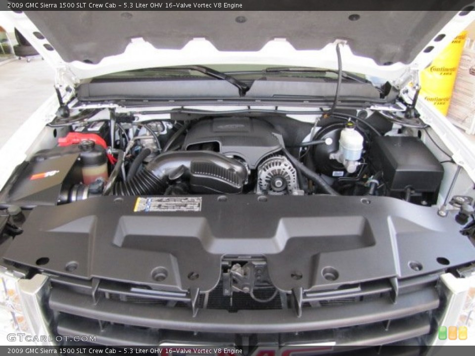 5.3 Liter OHV 16-Valve Vortec V8 Engine for the 2009 GMC Sierra 1500 #83893456