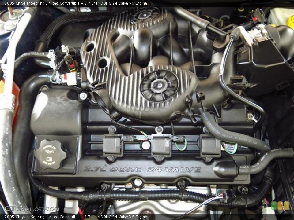 2.7 Liter DOHC 24 Valve V6 Engine for the 2005 Chrysler