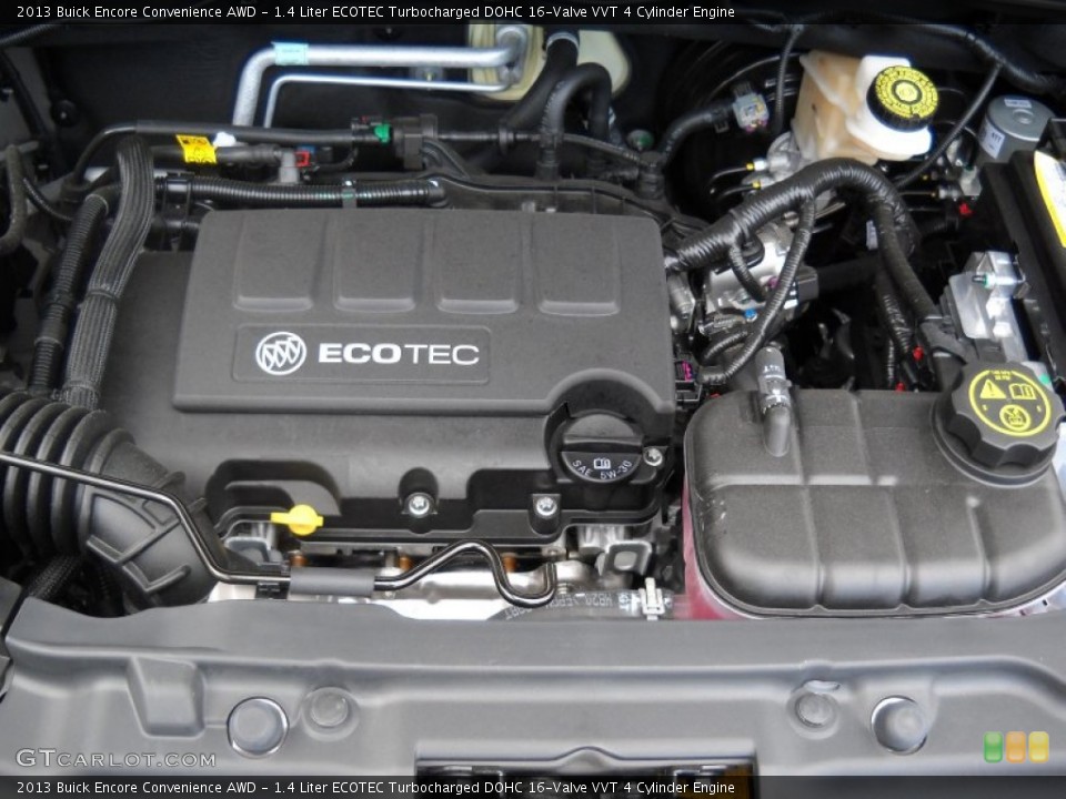 1.4 Liter ECOTEC Turbocharged DOHC 16-Valve VVT 4 Cylinder Engine for the 2013 Buick Encore #83903551