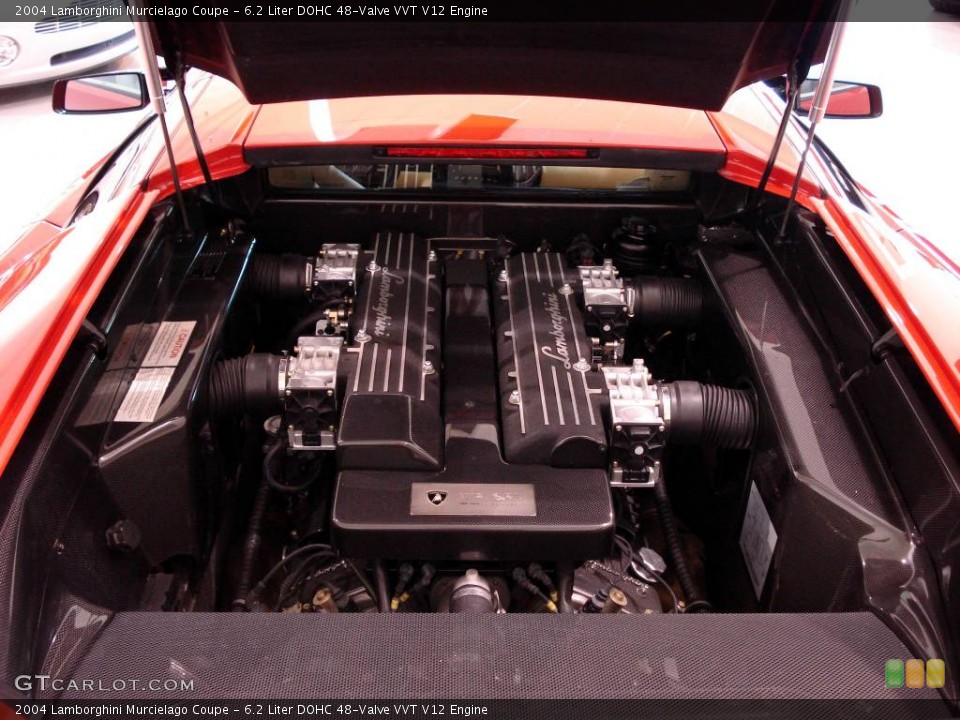 6.2 Liter DOHC 48-Valve VVT V12 Engine for the 2004 Lamborghini Murcielago #839259