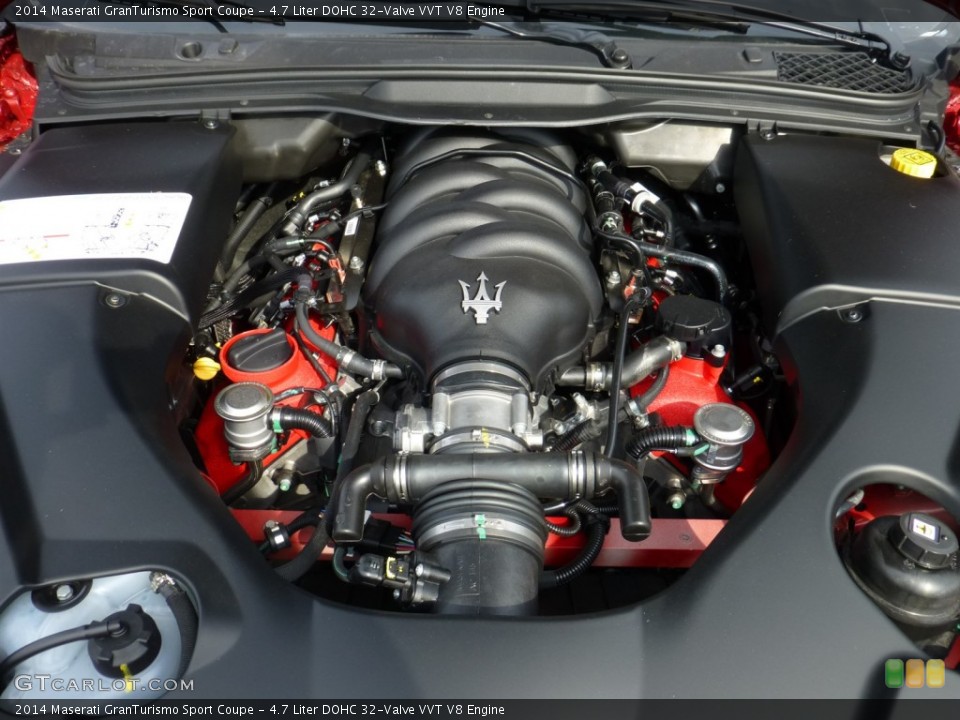 4.7 Liter DOHC 32-Valve VVT V8 Engine for the 2014 Maserati GranTurismo #83931193