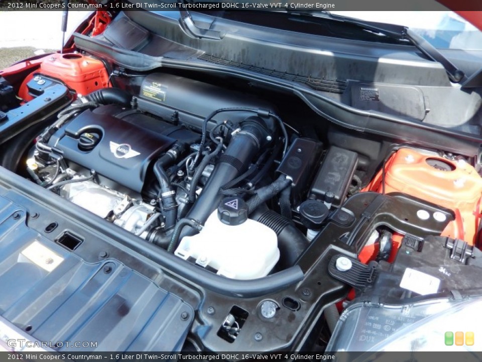 1.6 Liter DI Twin-Scroll Turbocharged DOHC 16-Valve VVT 4 Cylinder Engine for the 2012 Mini Cooper #83940346